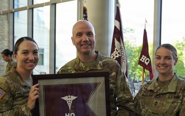 Headquarters Company Change of Command Ceremony Held at Martin Army Community Hospital