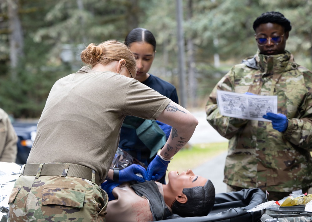 Joint forces complete tactical combat casualty care training