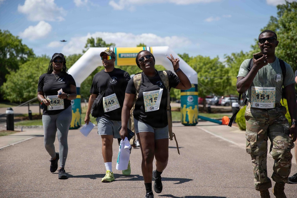 Alabama National Guard signs proclamation, hosts ruck march for Sexual Assault Awareness and Prevention Month