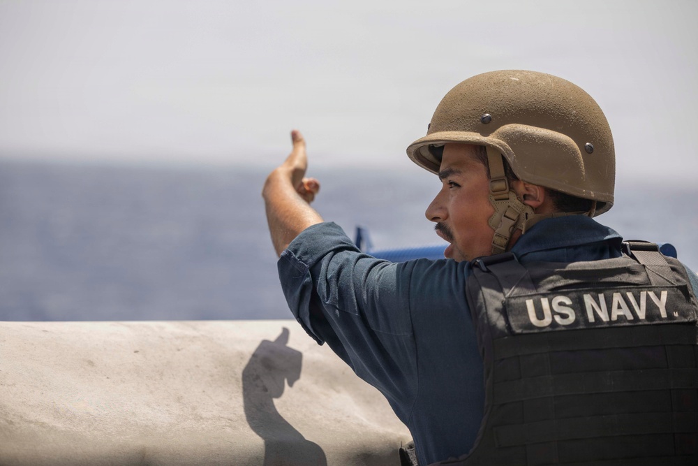 USS Bulkeley (DDG 84) holds an anti-terrorism training team drill May 14, 2026