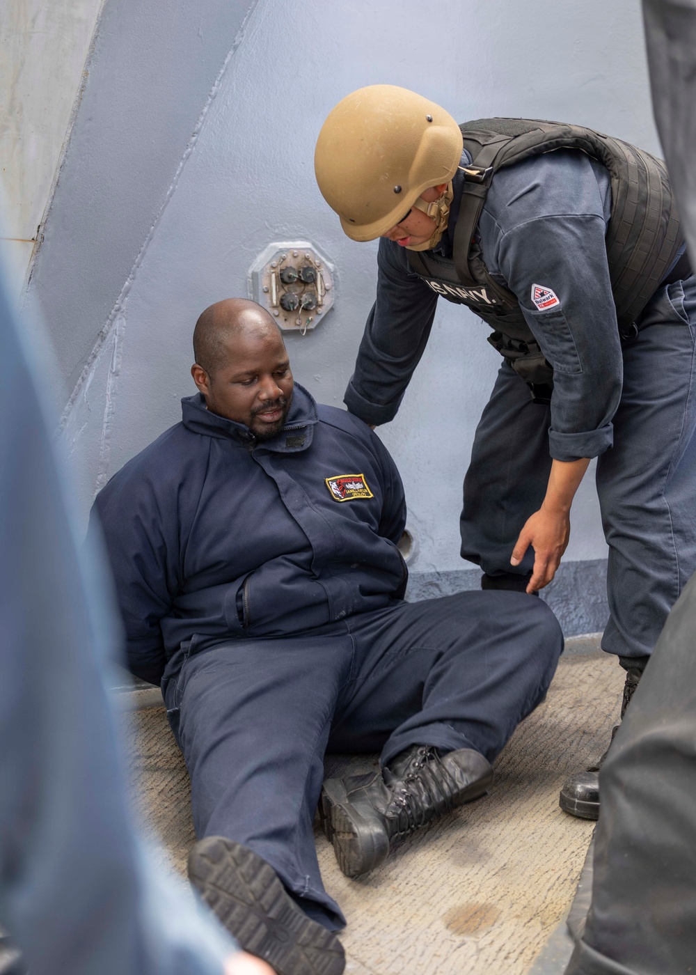 USS Bulkeley (DDG 84) holds an anti-terrorism training team drill May 14, 2026