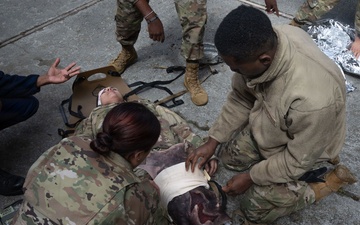 Joint forces complete tactical combat casualty care training