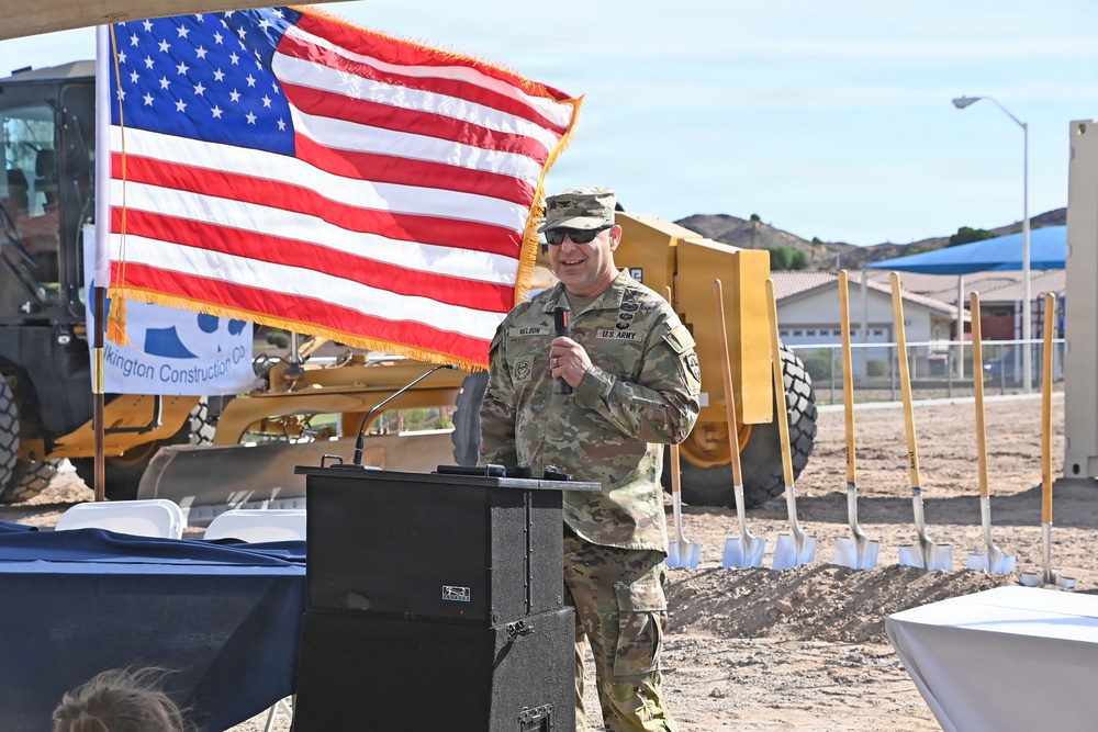 Officials break ground for new elementary school building at U.S. Army Yuma Proving Ground