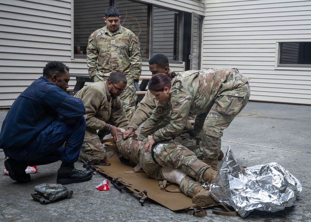Joint forces complete tactical combat casualty care training