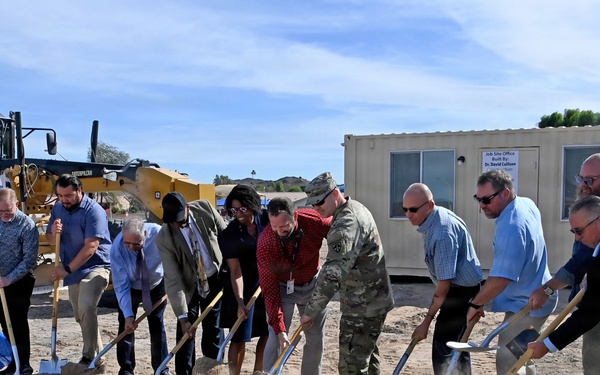 Officials break ground for new elementary school building at U.S. Army Yuma Proving Ground