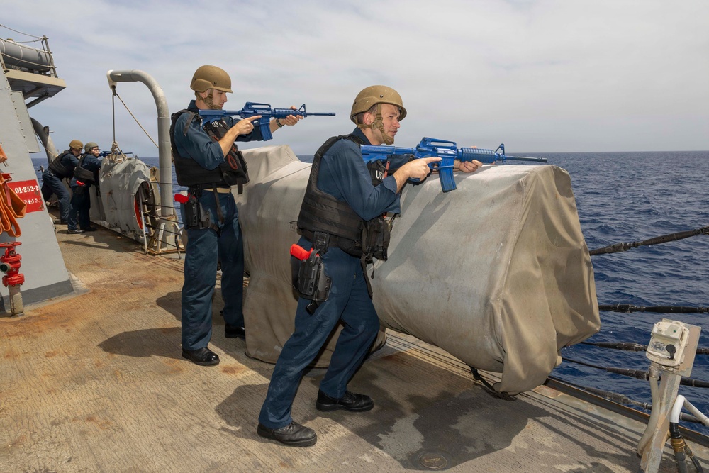 DVIDS - Images - USS Bulkeley (DDG 84) holds an anti-terrorism training ...