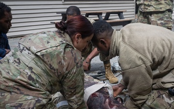 Joint forces complete tactical combat casualty care training