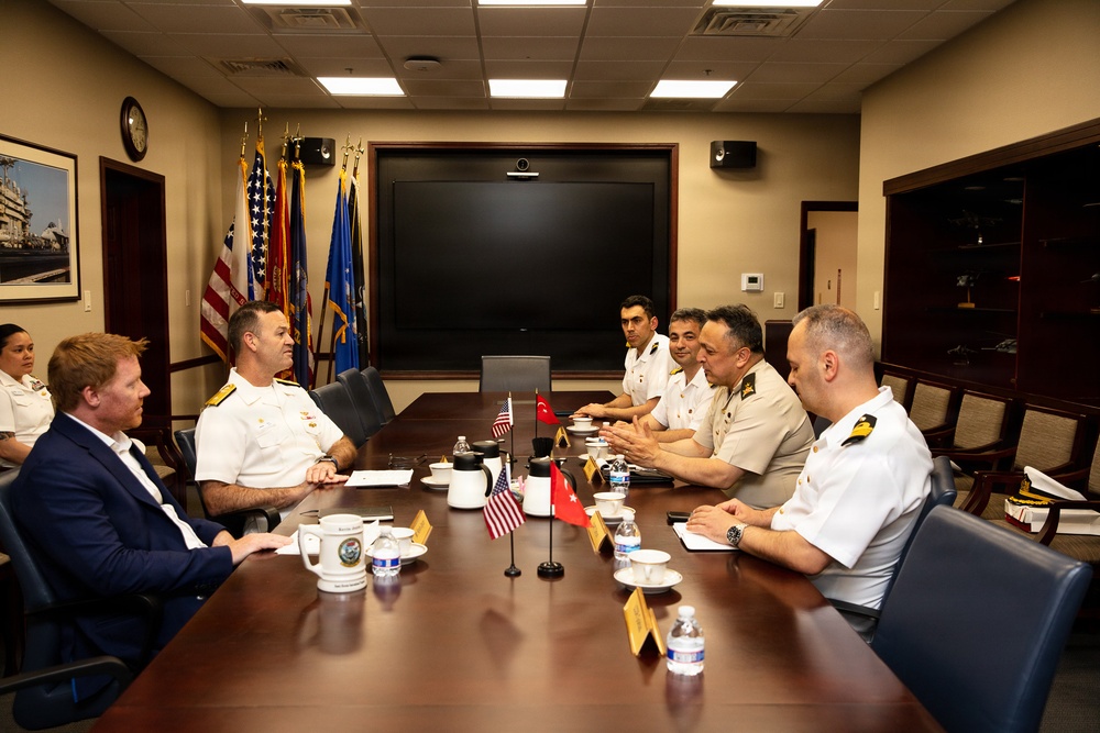 NAVSUP Weapon Systems Support Hosts Turkish Delegation to Strengthen Security Cooperation and FMS Partnership
