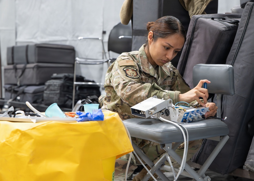 Biomedical equipment technicians repair dental unit
