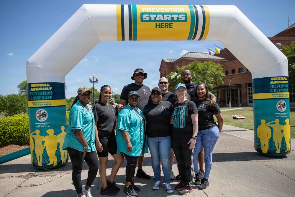 Alabama National Guard signs proclamation, hosts ruck march for Sexual Assault Awareness and Prevention Month