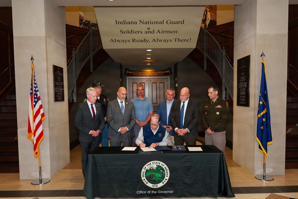 Indiana Governor Braun signs bill HEA 1268 and 1343