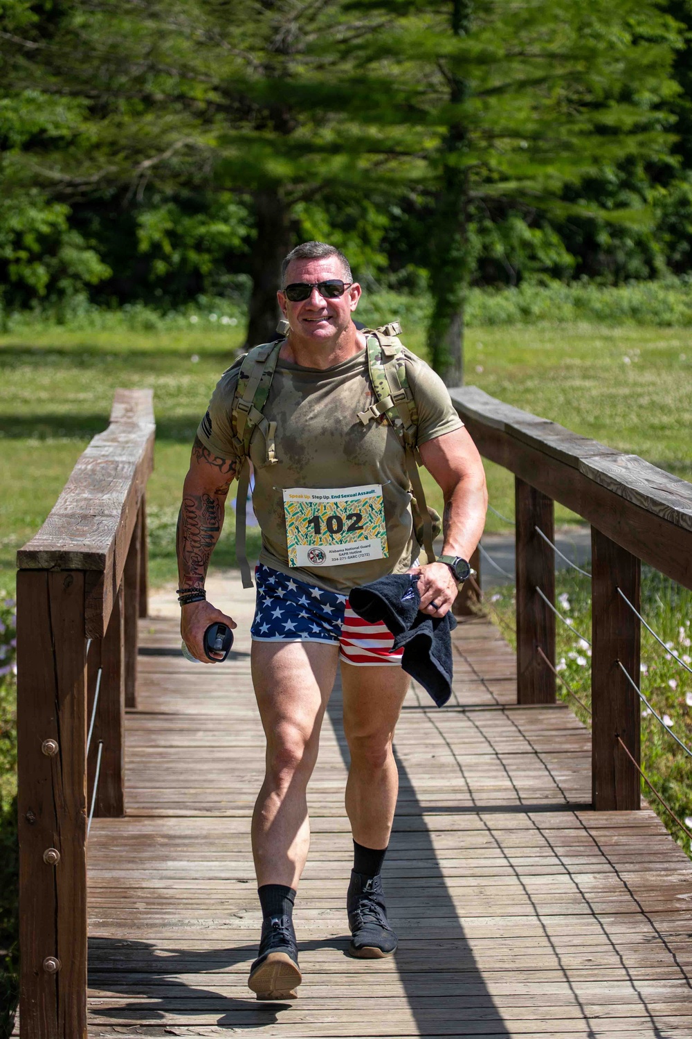 Alabama National Guard signs proclamation, hosts ruck march for Sexual Assault Awareness and Prevention Month