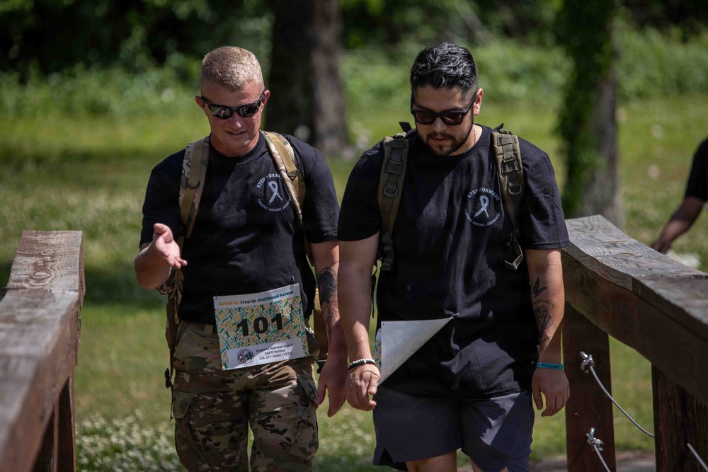 Alabama National Guard signs proclamation, hosts ruck march for Sexual Assault Awareness and Prevention Month