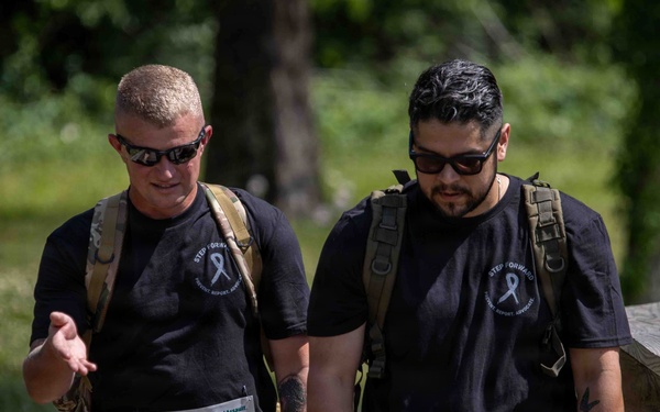 Alabama National Guard signs proclamation, hosts ruck march for Sexual Assault Awareness and Prevention Month