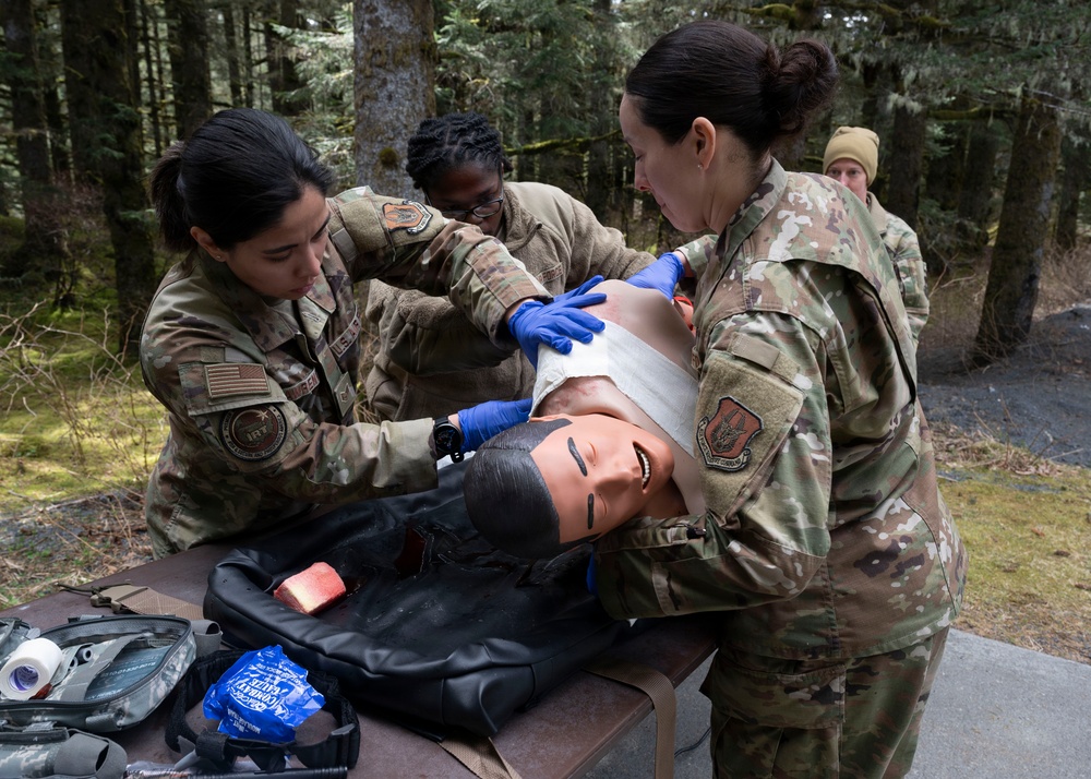 Kodiak Arctic Care 2026 provides Tactical Combat Casualty training to joint service members