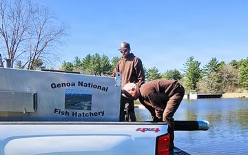 15,000 rainbow trout stocked at Fort McCoy in time for May 2026 fishing opener