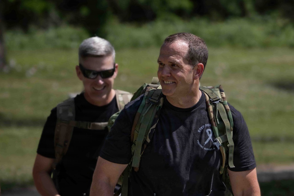 Alabama National Guard signs proclamation, hosts ruck march for Sexual Assault Awareness and Prevention Month
