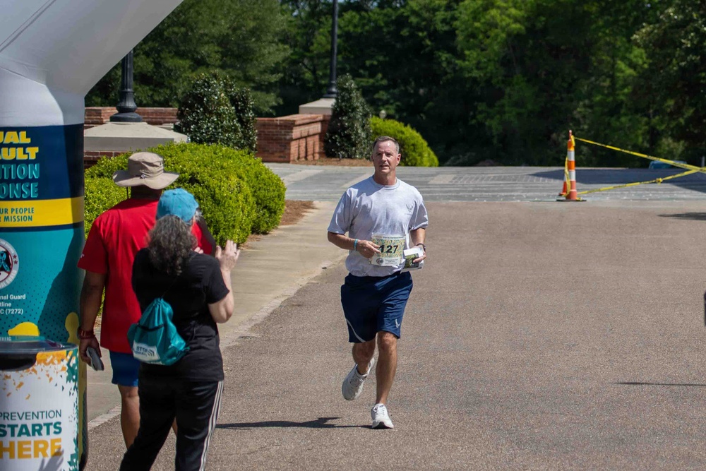Alabama National Guard signs proclamation, hosts ruck march for Sexual Assault Awareness and Prevention Month