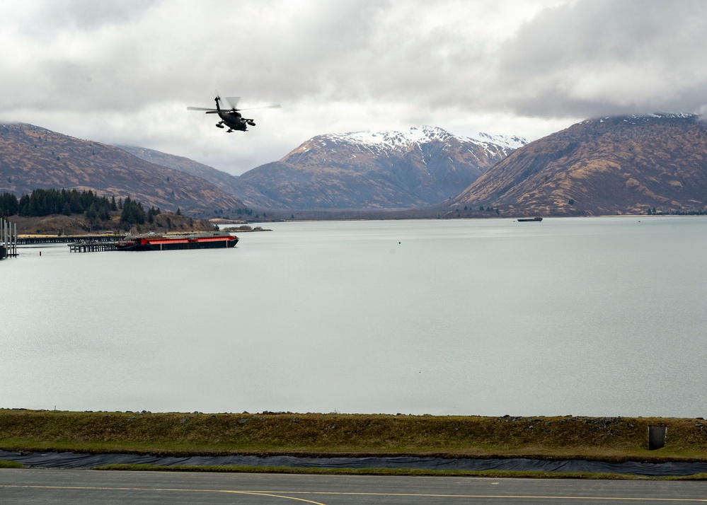 Joint-Service Members Unload Personnel and Supplies Following Village Outreach Missions During Kodiak Arctic Care 2026