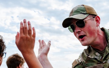 The Month of the Military Child celebrated by an annual mile walk