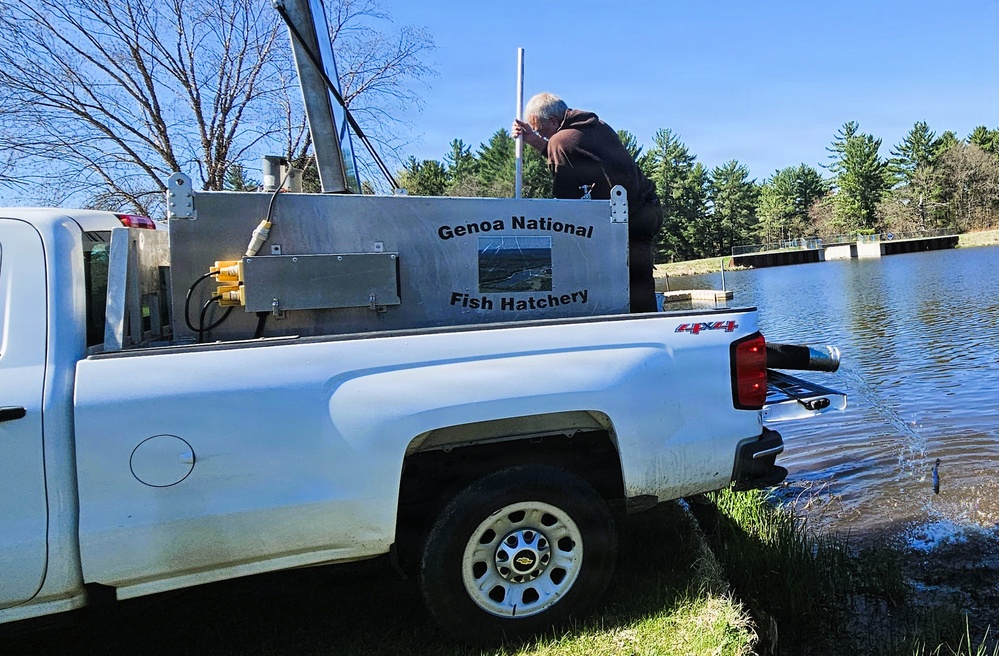15,000 rainbow trout stocked at Fort McCoy in time for May 2026 fishing opener