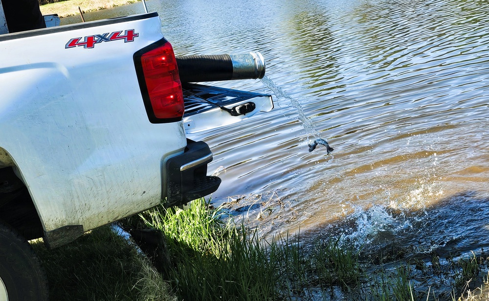 15,000 rainbow trout stocked at Fort McCoy in time for May 2026 fishing opener