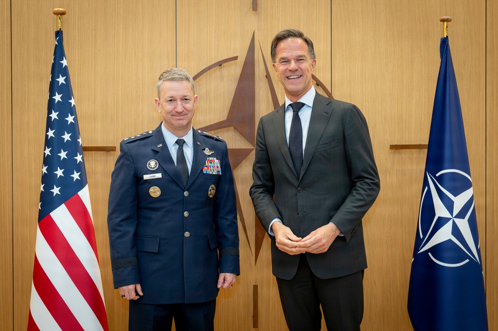 CJCS Meets with NATO Secretary General
