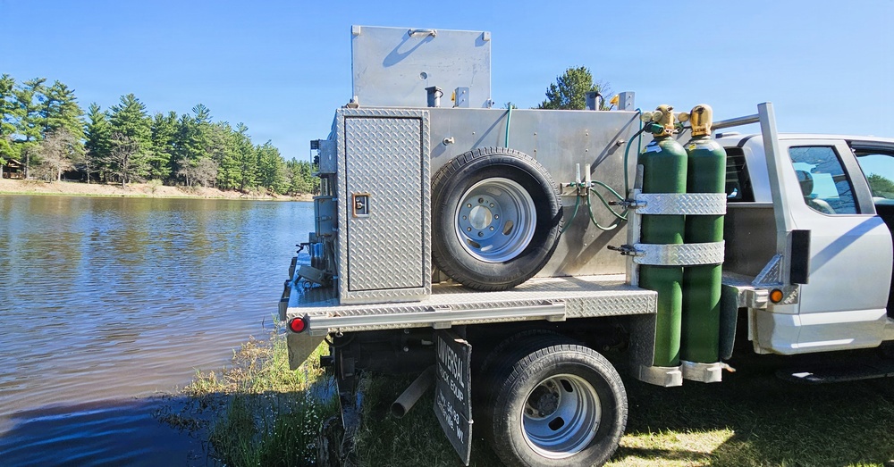 15,000 rainbow trout stocked at Fort McCoy in time for May 2026 fishing opener