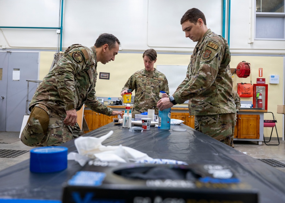 Readiness Forged: Kodiak Arctic Care 2026 partners with Civil Air Patrol cadets during a mass casualty exercise