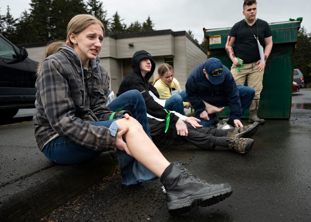 Readiness Forged: Kodiak Arctic Care 2026 partners with Civil Air Patrol cadets during a mass casualty exercise