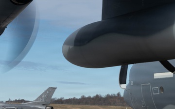 18th Fighter Interceptor Squadron conducts FARP at JBER