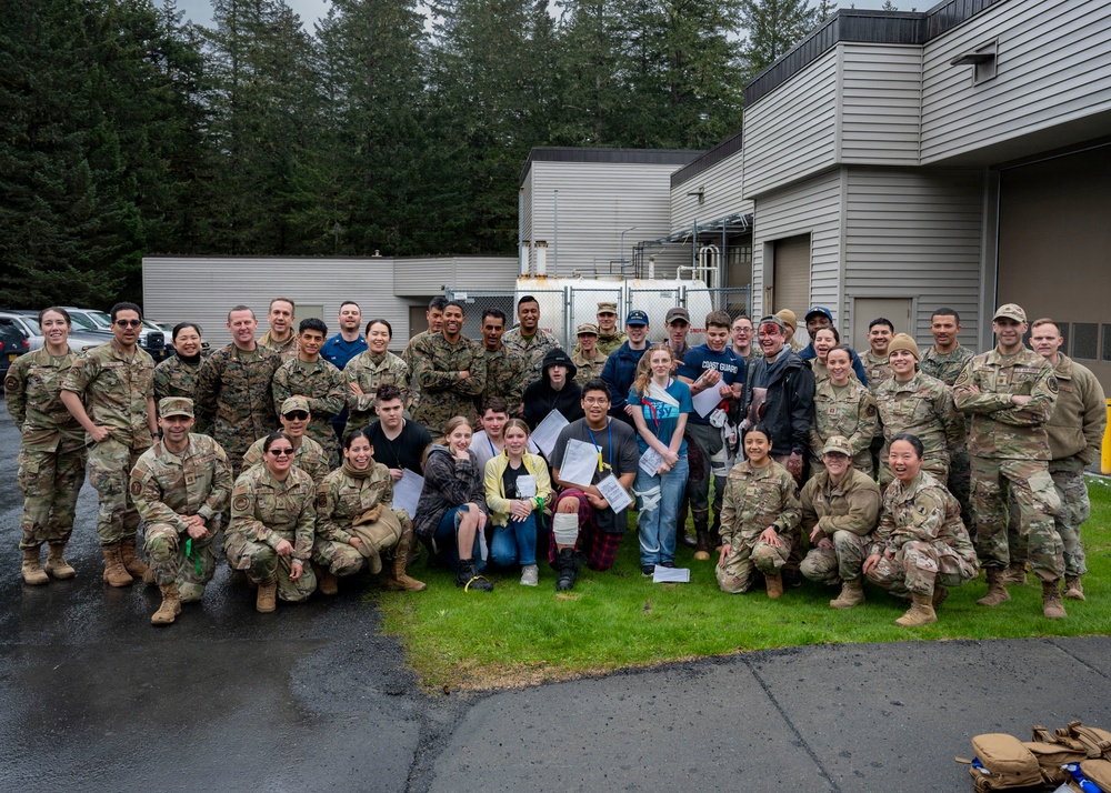Readiness Forged: Kodiak Arctic Care 2026 partners with Civil Air Patrol cadets during a mass casualty exercise