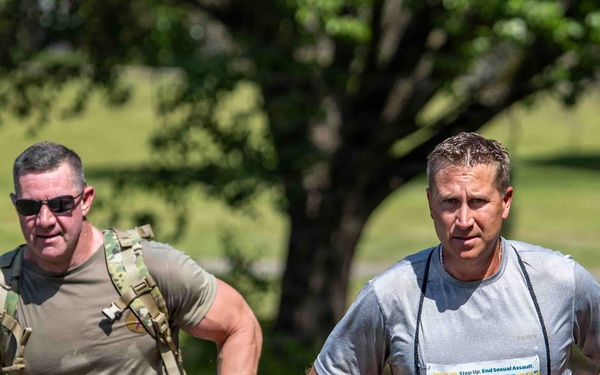 Alabama National Guard signs proclamation, hosts ruck march for Sexual Assault Awareness and Prevention Month
