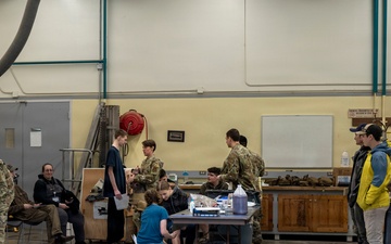Readiness Forged: Kodiak Arctic Care 2026 partners with Civil Air Patrol cadets during a mass casualty exercise