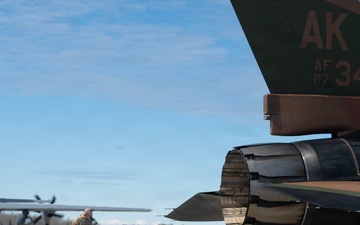 18th Fighter Interceptor Squadron conducts FARP at JBER