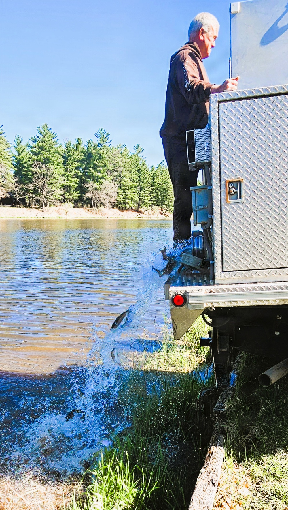 15,000 rainbow trout stocked at Fort McCoy in time for May 2026 fishing opener