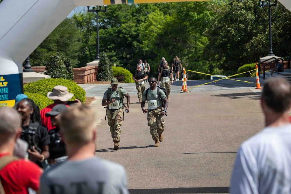 Alabama National Guard signs proclamation, hosts ruck march for Sexual Assault Awareness and Prevention Month
