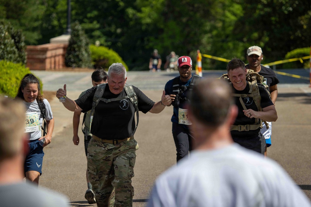 Alabama National Guard signs proclamation, hosts ruck march for Sexual Assault Awareness and Prevention Month