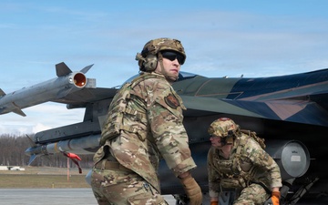 18th Fighter Interceptor Squadron conducts FARP at JBER