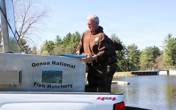 15,000 rainbow trout stocked at Fort McCoy in time for May 2026 fishing opener