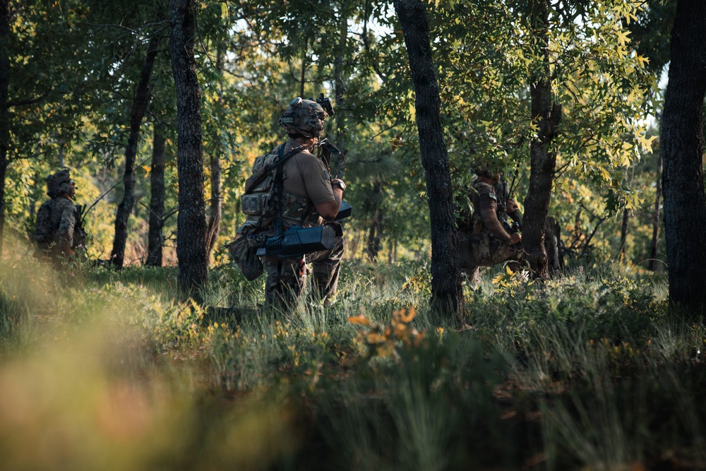 3rd Special Forces Group (Airborne) Conducts Live-Fire Exercise
