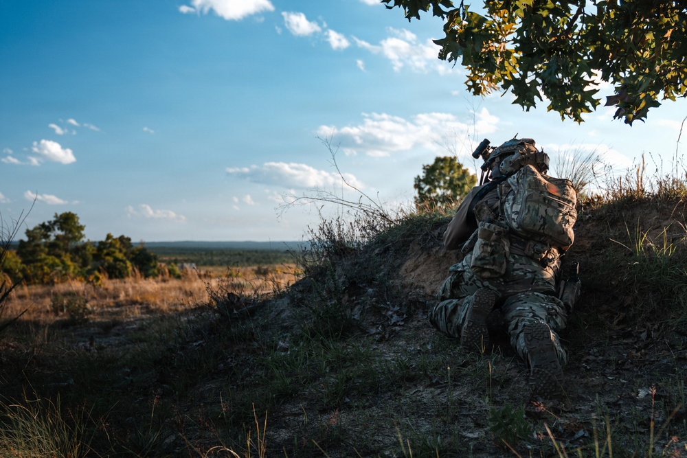 3rd Special Forces Group (Airborne) Conducts Live-Fire Exercise