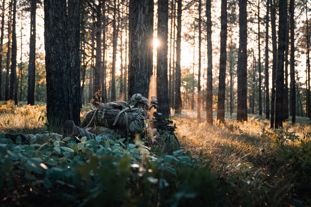 3rd Special Forces Group (Airborne) Conducts Live-Fire Exercise