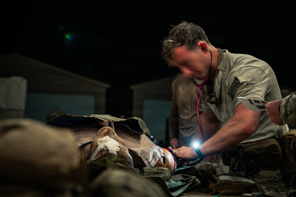 3rd Special Forces Group (Airborne) Conducts Live-Fire Exercise