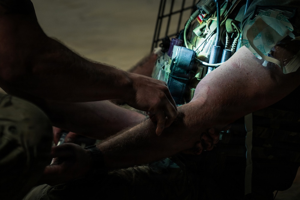 3rd Special Forces Group (Airborne) Conducts Live-Fire Exercise