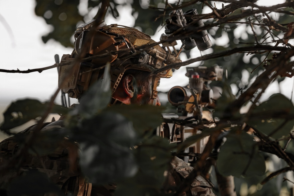 3rd Special Forces Group (Airborne) Conducts Live-Fire Exercise