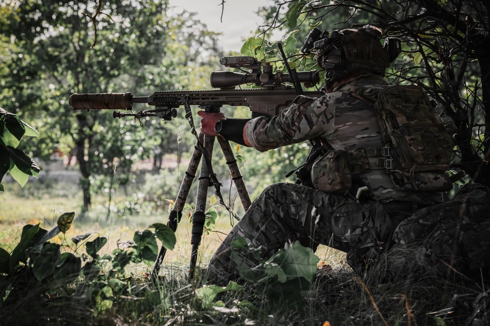 3rd Special Forces Group (Airborne) Conducts Live-Fire Exercise
