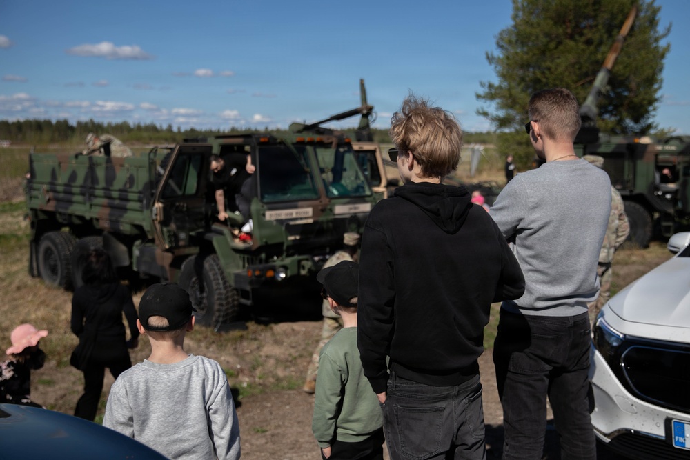 12 CAB hosts community event in Finland