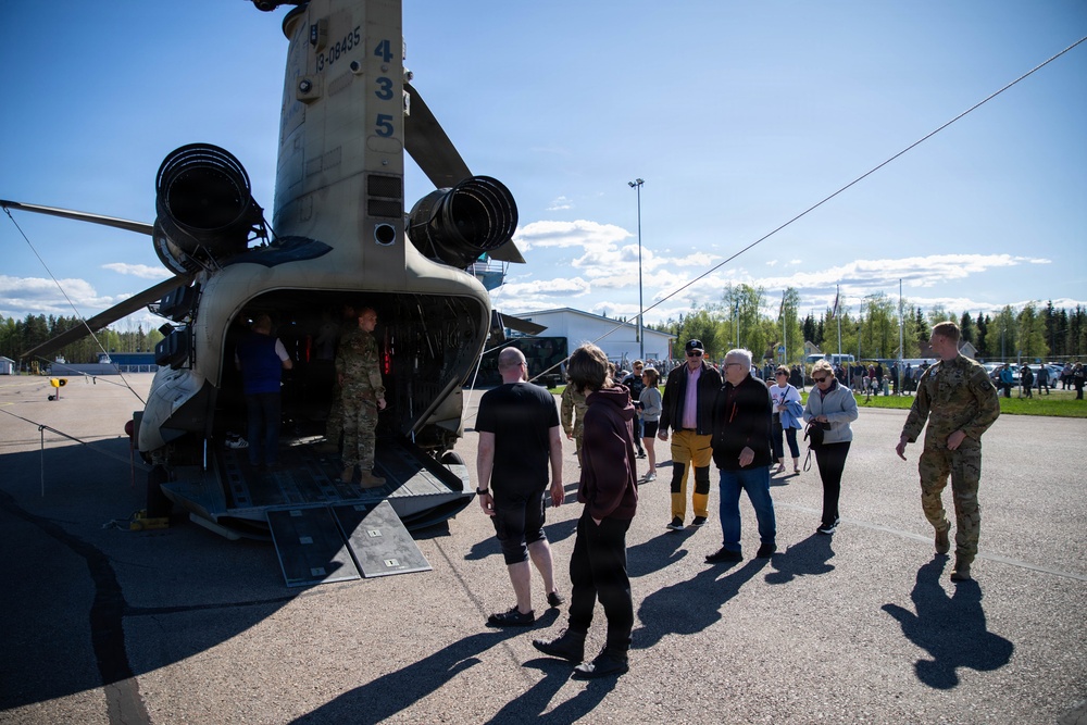 12 CAB hosts community event in Finland