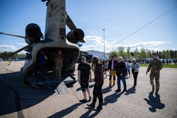 12 CAB hosts community event in Finland